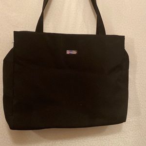 Large black apostrophe tote